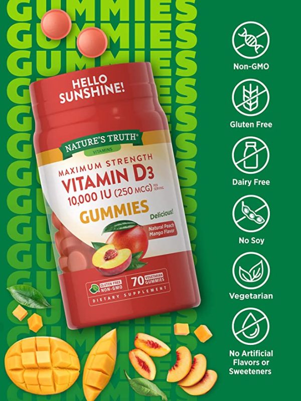 VITAMIN D3 10,000 IU (250 MCG) | MAX STRENGTH - Image 3