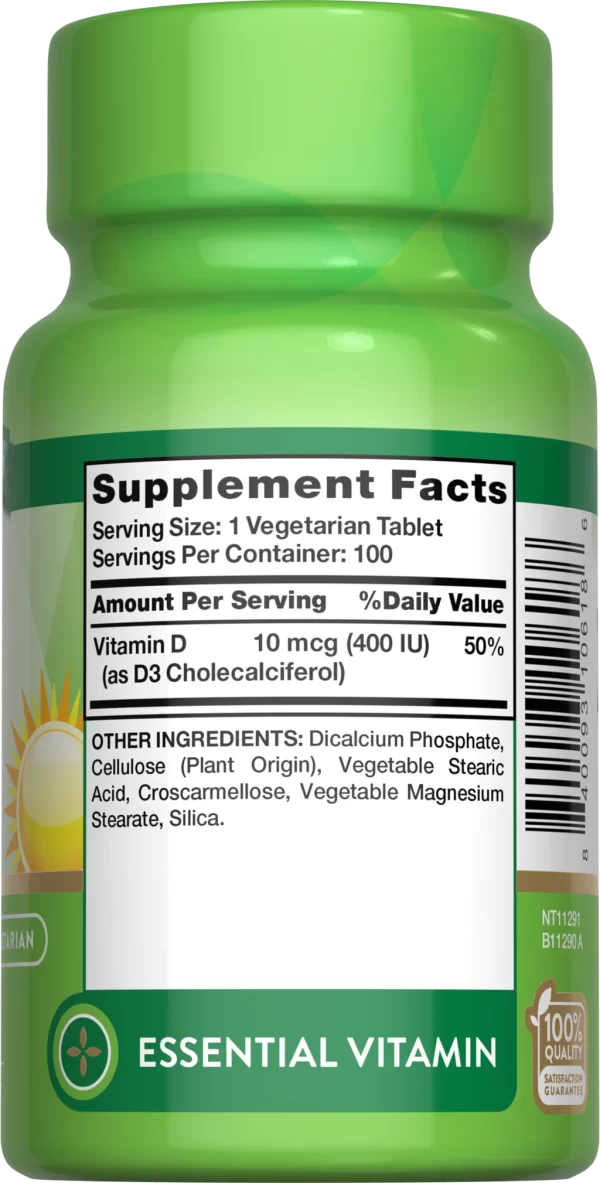 VITAMIN D3 400 IU (10 MCG) - Image 3