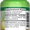 VITAMIN D3 2000 IU (50 MCG) CHEWABLES - Image 2