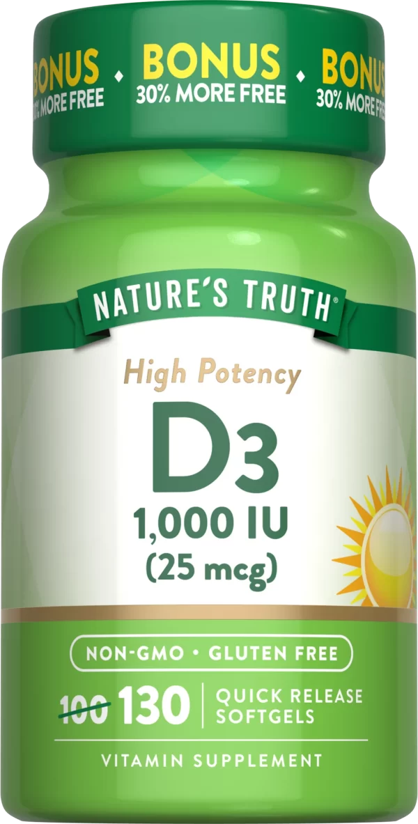 VITAMIN D3 1000 IU (25 MCG)