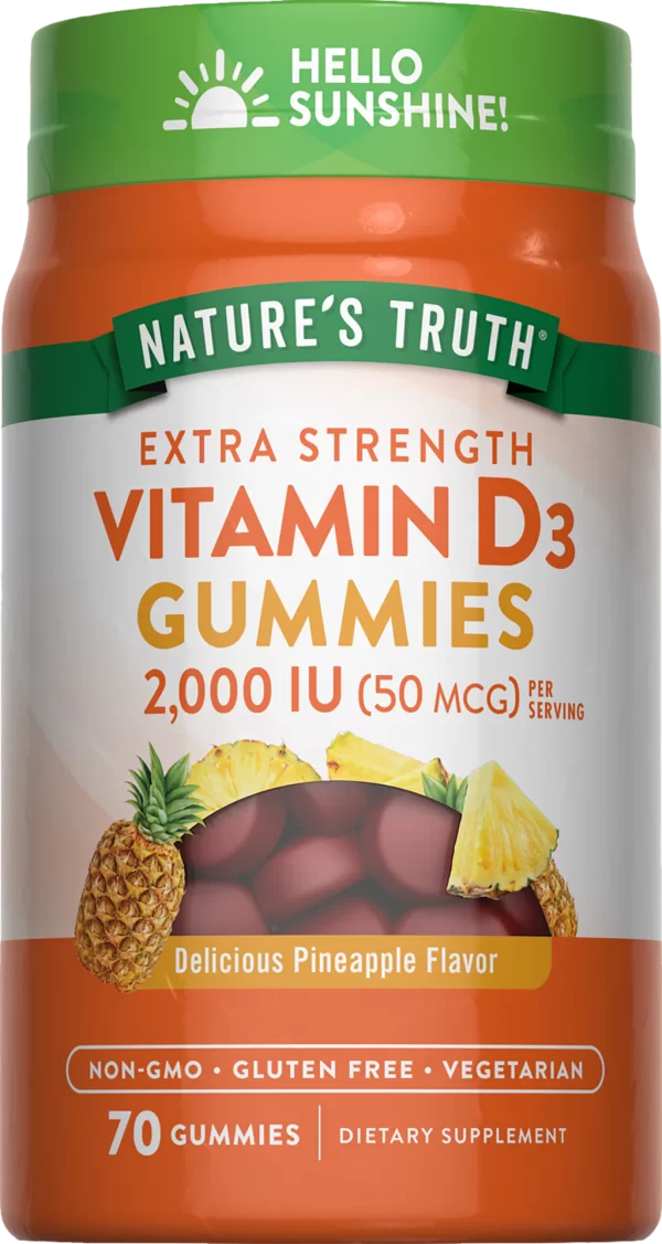 VITAMIN D3 2000 IU (50 MCG) | EXTRA STRENGTH