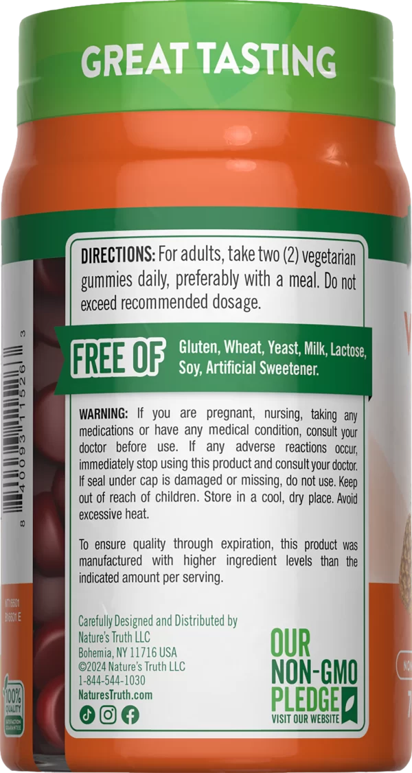VITAMIN D3 2000 IU (50 MCG) | EXTRA STRENGTH - Image 2
