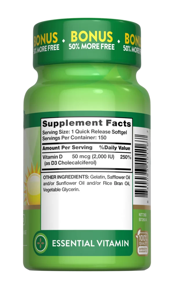 VITAMIN D3 2000 IU (50 MCG) - Image 2