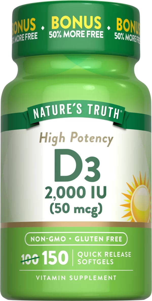 VITAMIN D3 2000 IU (50 MCG)