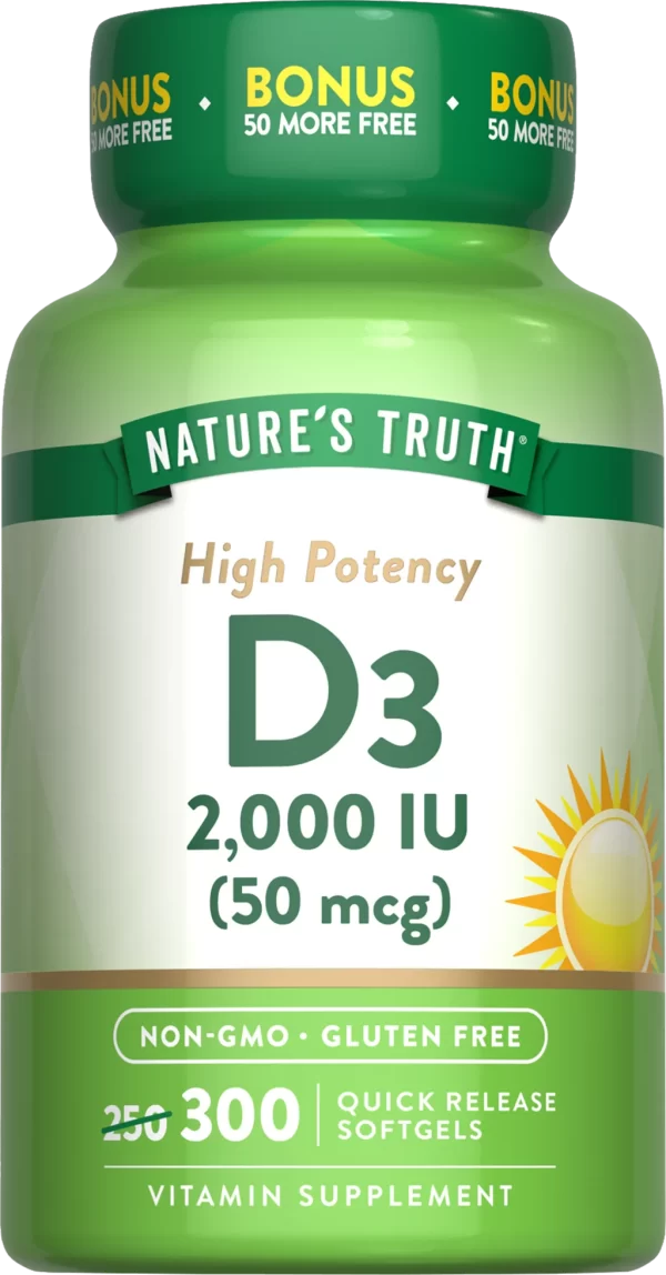 VITAMIN D3 2000 IU (50 MCG)