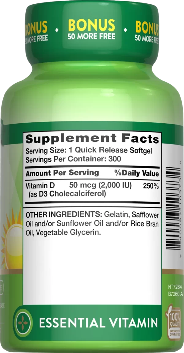 VITAMIN D3 2000 IU (50 MCG) - Image 2