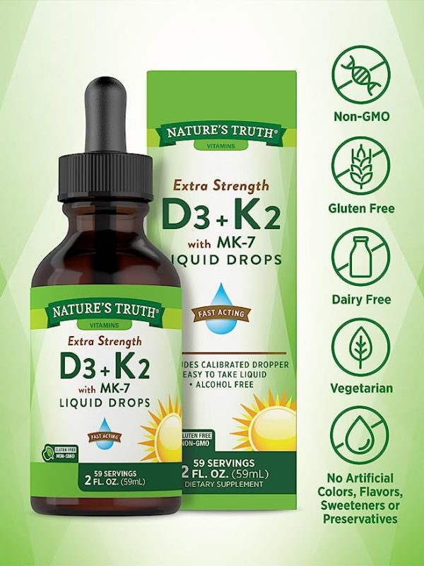 VITAMIN D3 + K2 LIQUID DROPS - Image 4