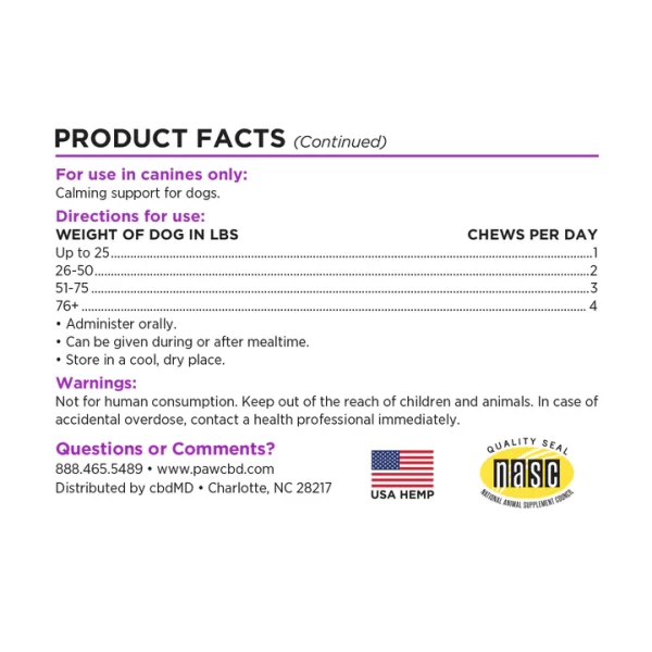 Broad Spectrum CBD Dog Calming Chews - Image 8