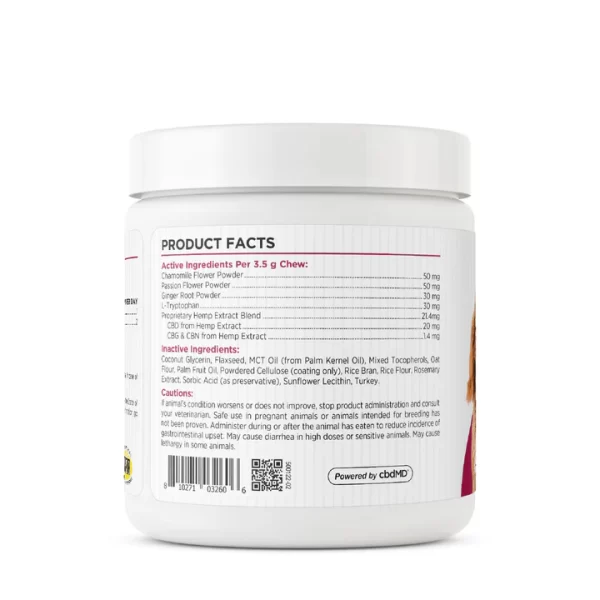 Broad Spectrum CBD Dog Calming Chews - Image 3