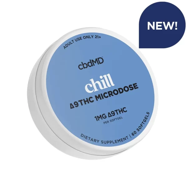 Delta 9 THC Microdose Chill Softgels - Image 4