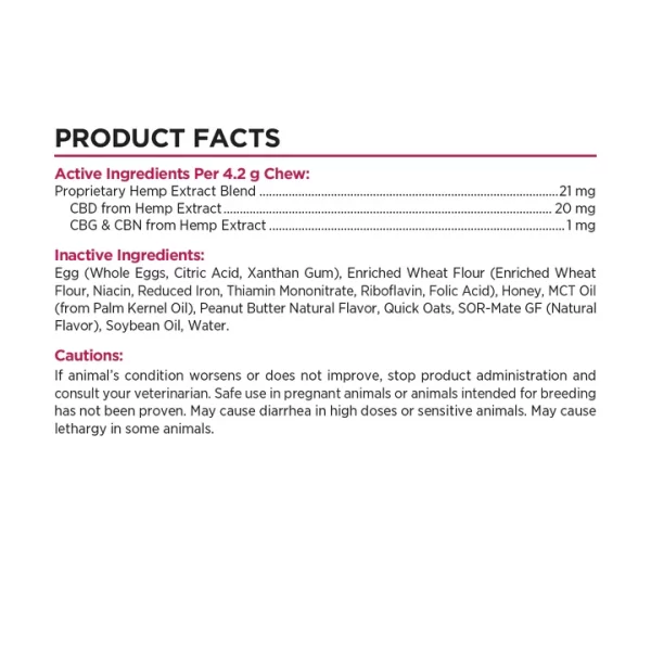 Broad Spectrum CBD Dog Hard Chews - Image 3