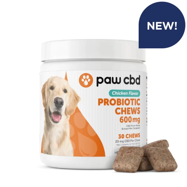 Broad Spectrum CBD Dog Probiotic Chews - Image 2