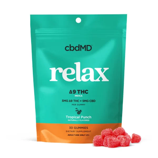 Delta 9 THC Relax Gummies