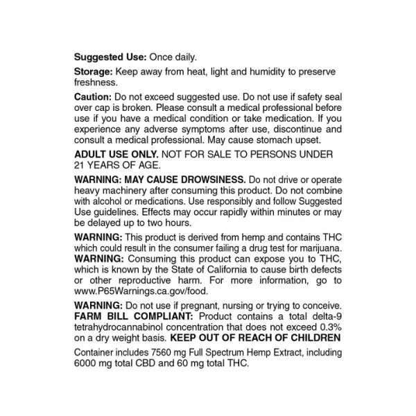 Deep Relax Tincture - Image 3