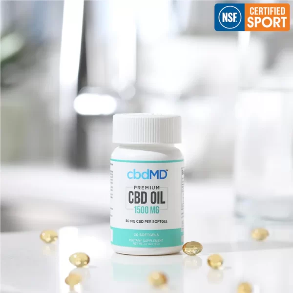Broad Spectrum CBD NSF Softgels - Image 4