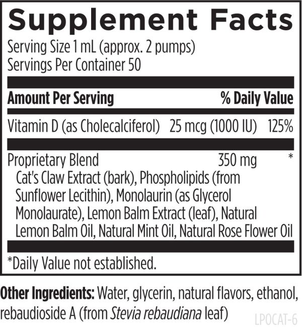 Liposomal Cat's Claw Synergy - Image 2